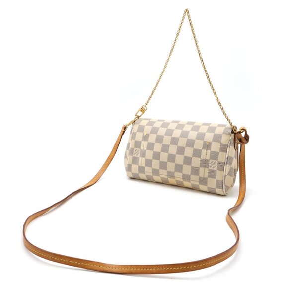LOUIS VUITTON Ivory Damier Shoulder Bag - Picture 3 of 10